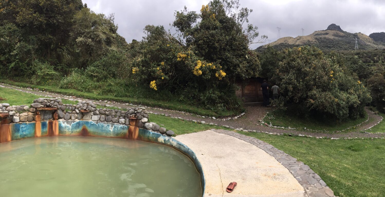 Beautiful mountain landscape near Papallacta