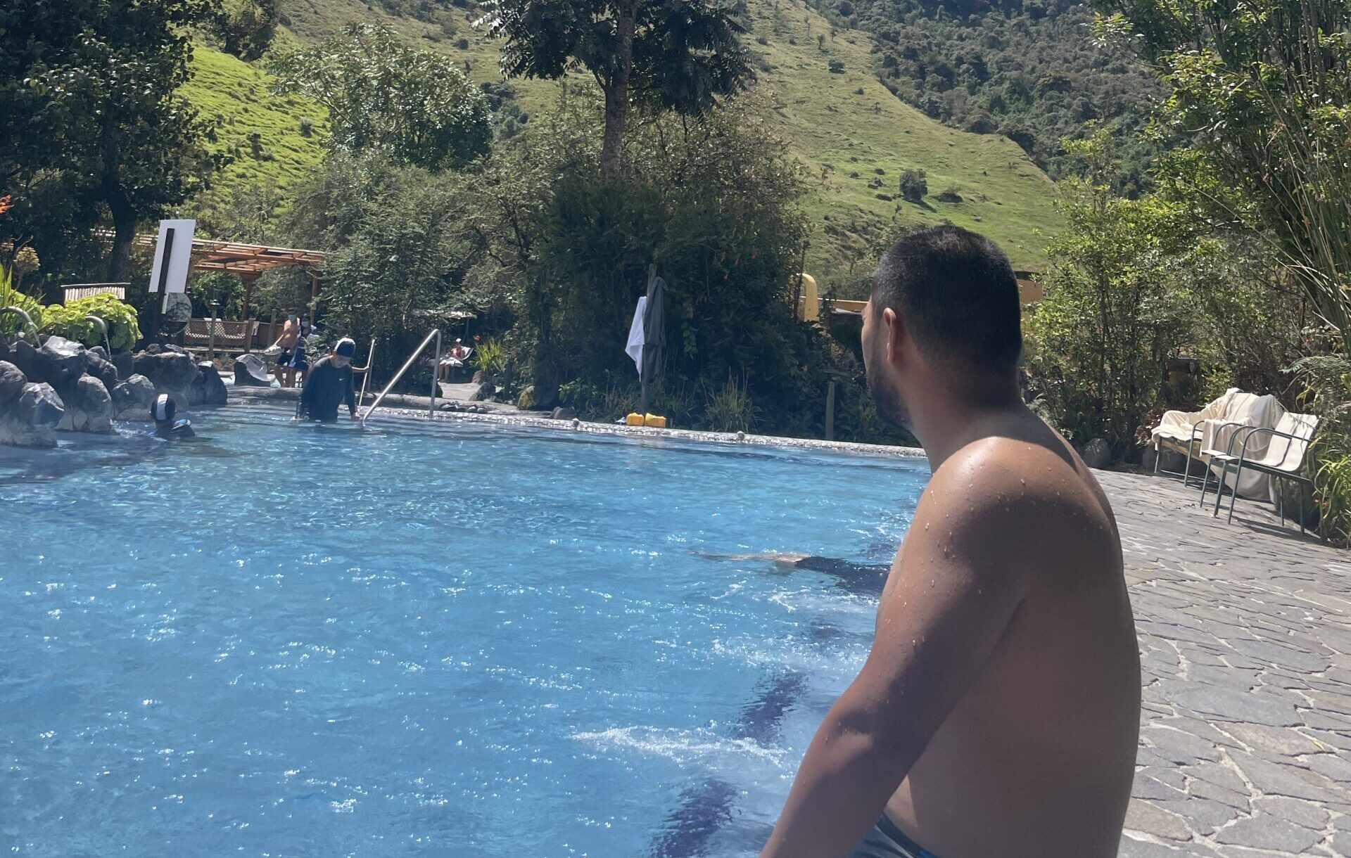 Nature and flora around the Papallacta Hot Springs