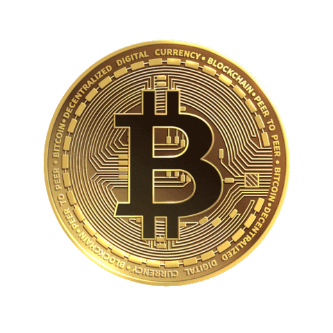 Bitcoin animated icon for cryptocurrency payments
