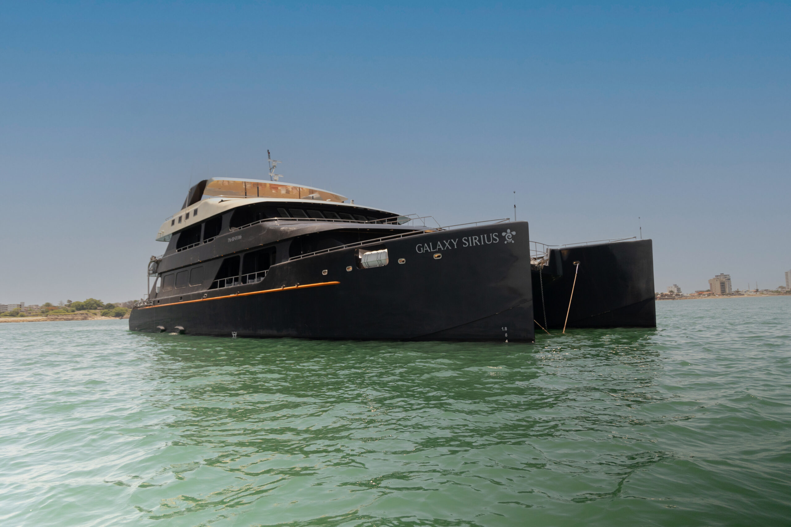 Galaxy Sirius Yacht Exterior Exterior view of Galaxy Sirius luxury yacht