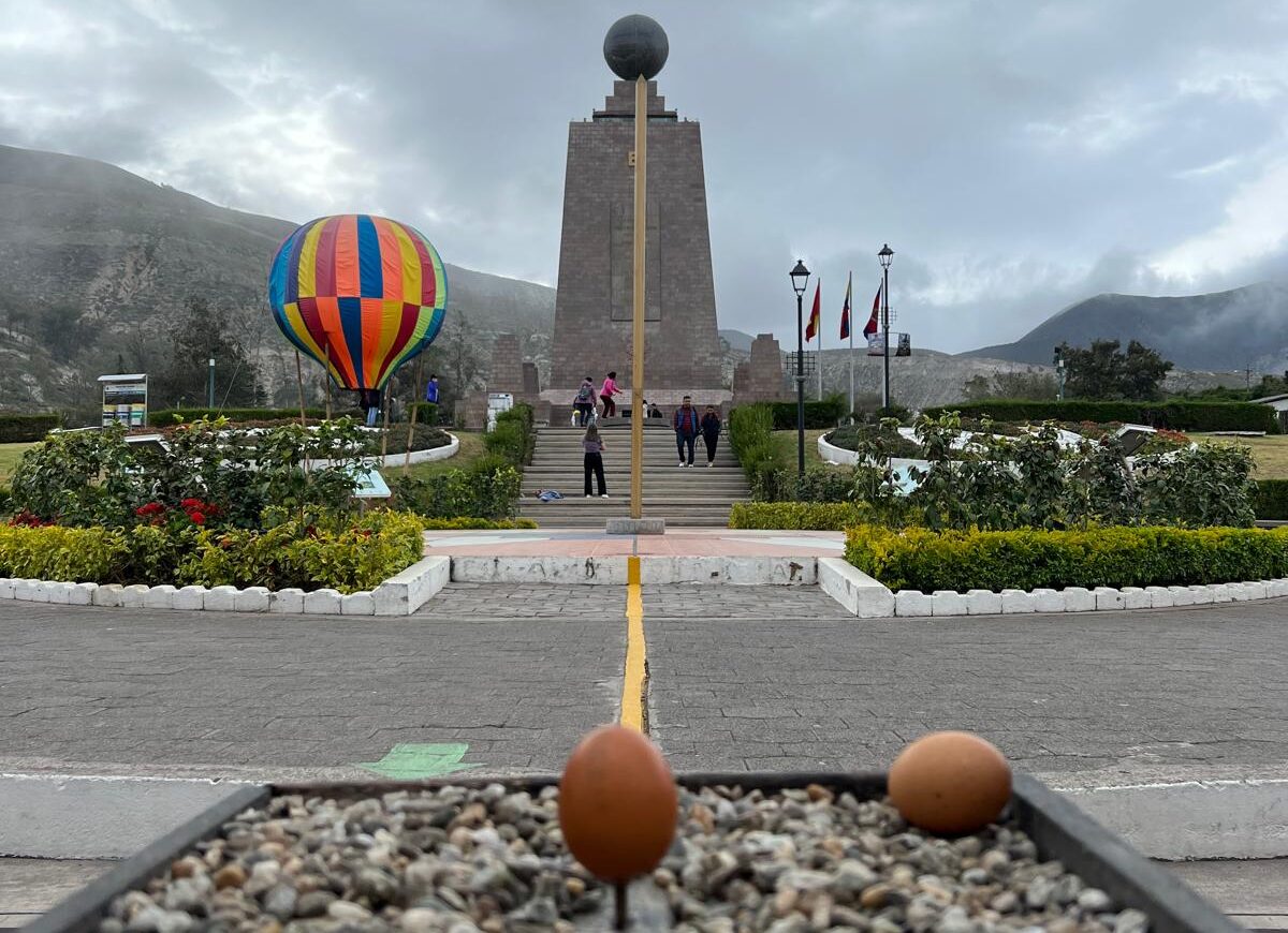 Middle of the World Monument in Ecuador. Equator-Expeditions Middle of the World Monument in Ecuador.