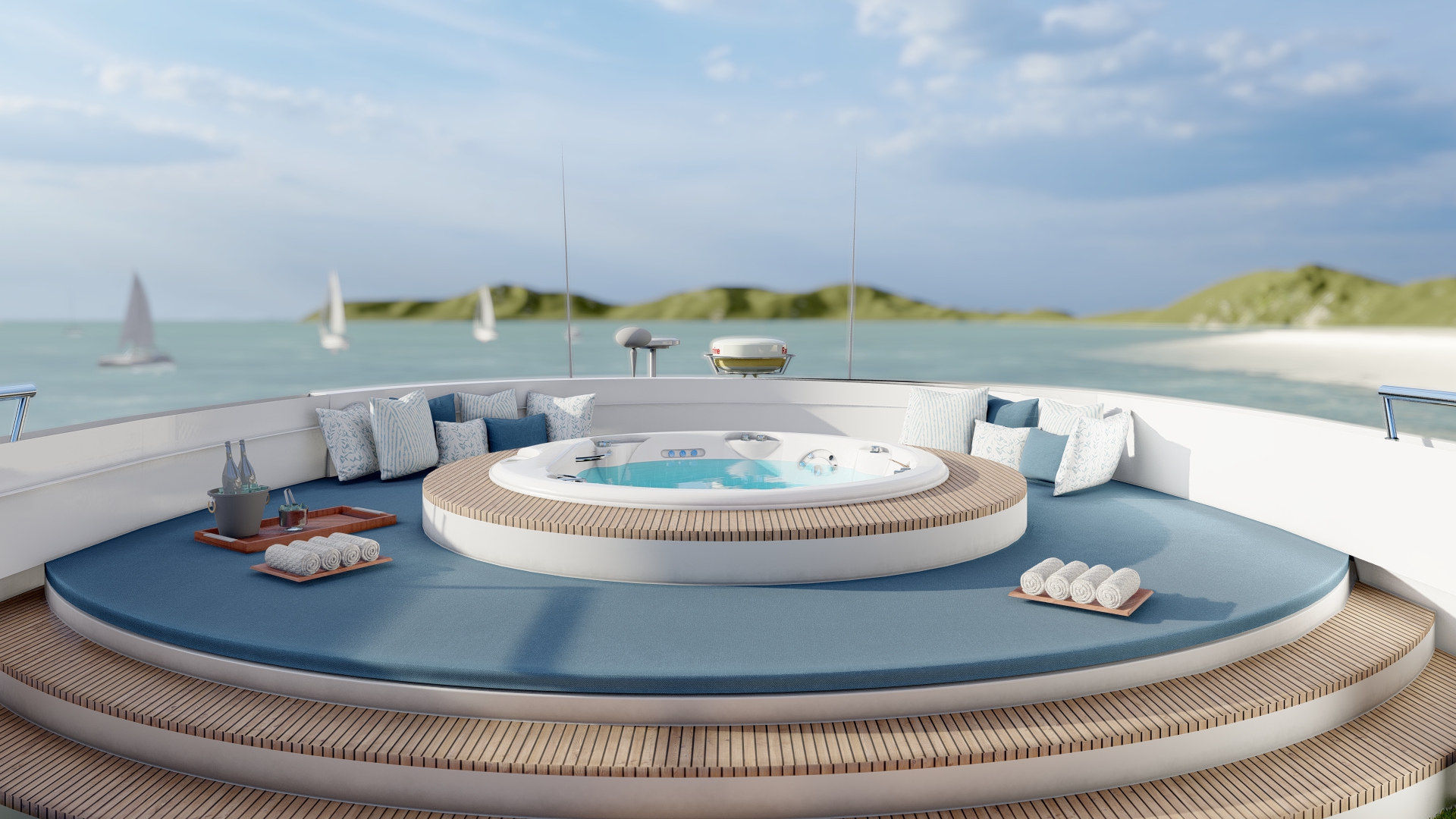 Zona de descanso o lounge en Galaxy Diver II